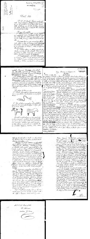 Archivo:Contrebia Carbica Informe donacion 1868