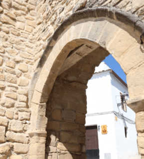 Detalle de la puerta de Granada
