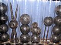 Different types of cannon balls Vasa