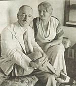 Archivo:Edvard Benes with his wife in 1934