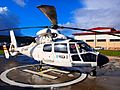 Eurocopter AS-365N2 Dauphin II (EC-HIM) @ Helipuerto Costa Norte