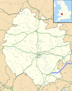 Ross-on-Wye ubicada en Herefordshire