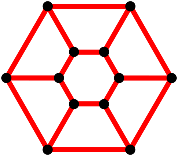 Hexagonal prismatic graph
