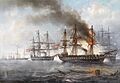 Josef Carl Püttner Seegefecht bei Helgoland 1864