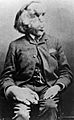 Joseph Merrick carte de visite photo, c. 1889