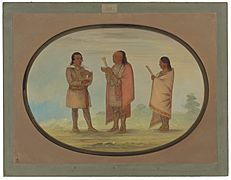 Kickapoo Indians Preaching and Praying C17057