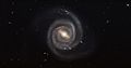 Lasers and supermassive black holes UGC 6093