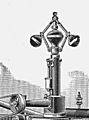Loaded centrifugal governor (New Catechism of the Steam Engine, 1904)