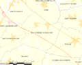 Map commune FR insee code 85209