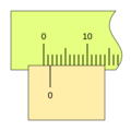 Nonio lineal B 0400 06