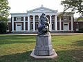 Old Cabell Hall and Homer University of Virginia