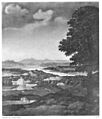 Patinir-paisaje con el descanso en la huida a egipto-fragmento