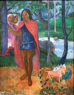 Archivo:Paul Gauguin - Le Sorcier d'Hiva Oa