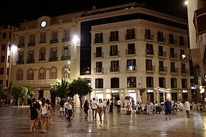 Archivo:Plaza de la Constitución, Málaga