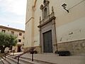Plaza de la Iglesia de Algimia d'Alfara (Valencia)