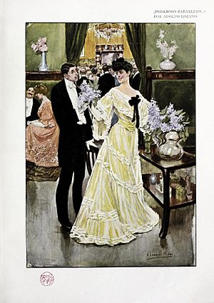 Archivo:Poderoso caballero, de Adolfo Lozano, Blanco y Negro, 17-06-1905