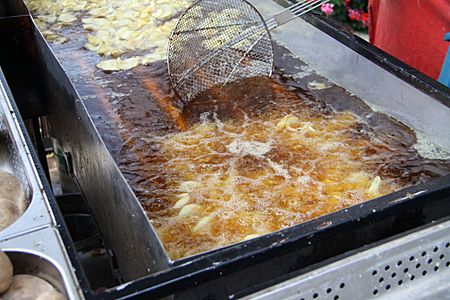 Production of homemade chips (7)