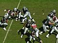 Raiders on offense at Atlanta at Oakland 11-2-08 02