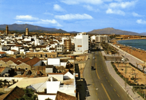 Archivo:Rio Monterroso Modern Beam Bridge 3 years before culverting (1970)