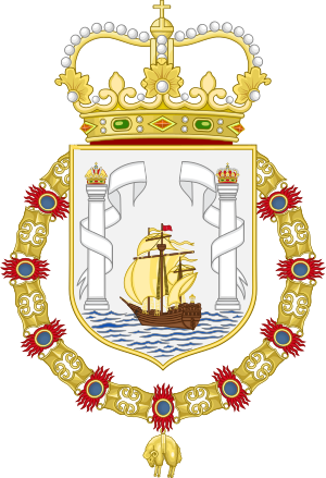 Archivo:Royal Coat of Arms of New Zamora of Maracaibo