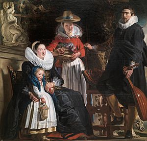 Archivo:The Family of the Artist by Jacob Jordaens