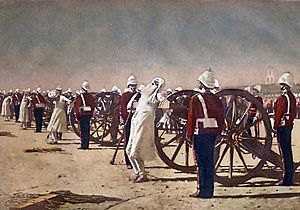 Archivo:Vereshchagin-Blowing from Guns in British India