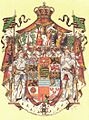 Wappen Deutsches Reich - Herzogtum Sachsen-Meiningen-Hildburghausen (Grosses)