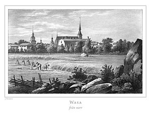 Archivo:Wasa från norr - Johan Knutson - Finland framställdt i teckningar - 109