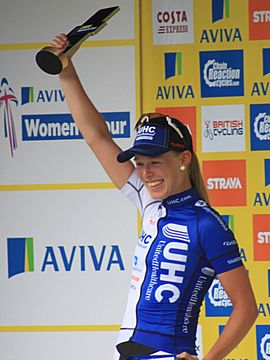 2015 Women's Tour - 121 Hannah Barnes stage 5 winner.JPG