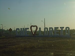 Archivo:Acceso a Loreto (departamento de Concepción).