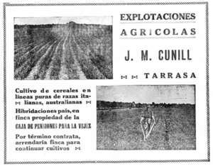 Archivo:Anuncio de Jose Maria Cunill en El Siglo Futuro