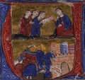 BN MS FR 2628 Folio205 Amalric and Manuel