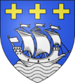 Blason ville fr Bernières-sur-Mer (Calvados)