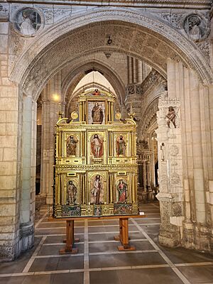 Archivo:Burgos, Museo del retablo, retablo de Cortiguera