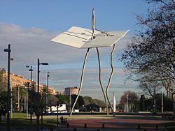 Cascades - David y Goliat, Antoni Llena.JPG