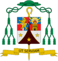 Coats of arms of Bishop Amancio Escapa