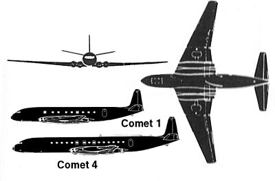 Archivo:De Havilland Comet 1 silhouette