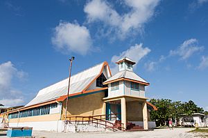 Archivo:Fetu Ao Lima (Morning Star Church), Congregational Christian Church of Tuvalu