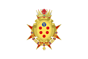 Archivo:Flag of the Grand Duchy of Tuscany (Medici period)