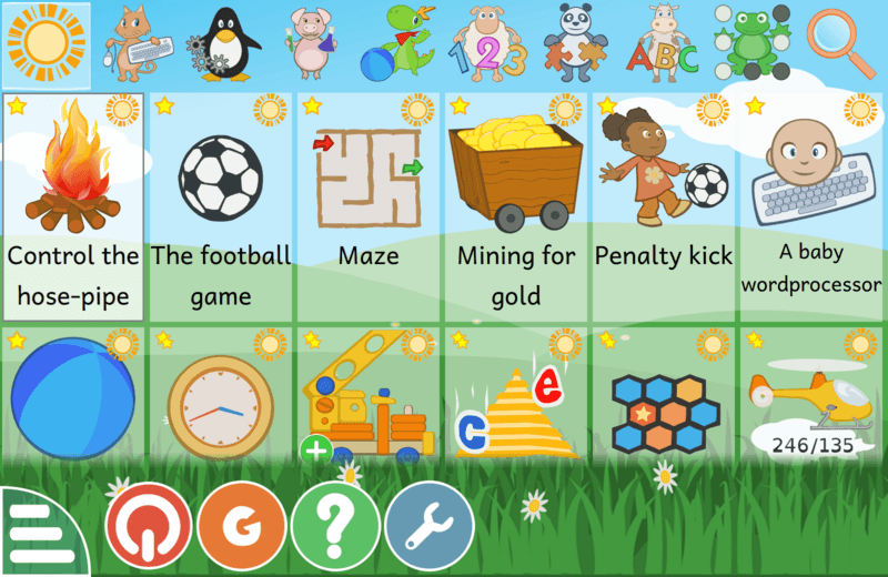 Gcompris 0.61 screenshot
