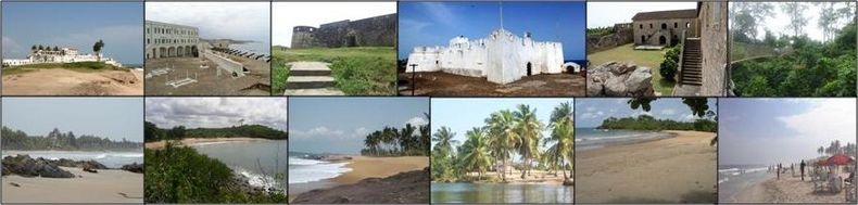 Archivo:Ghana Tourism sites (collage)