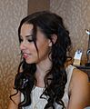 Jessica Parker Kennedy at Black Sails Press Room