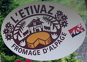 Archivo:L'Étivaz, street sign, 2010 (cropped)