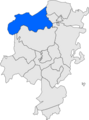 Localització d'Odèn respecte del Solsonès