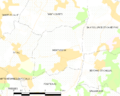 Map commune FR insee code 33293