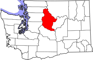 Map of Washington highlighting Chelan County.svg