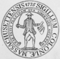 Massachusetts seal of 1775 Ense petit placidam sub libertate quietem.png