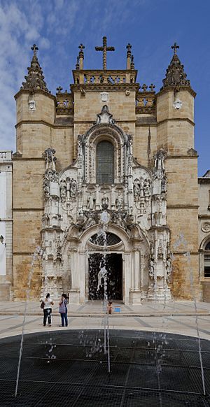Archivo:Monasterio de Santa Cruz, Coímbra, Portugal, 2012-05-10, DD 01