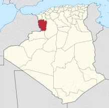 Naâma in Algeria 2019.svg