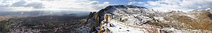 Archivo:Panorama desde el Castillo de Poza de la Sal